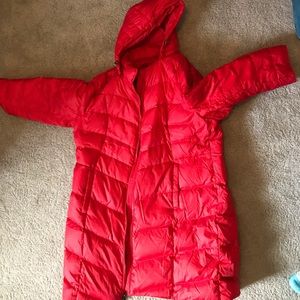 Lands’ End Long Down Chalet Coat